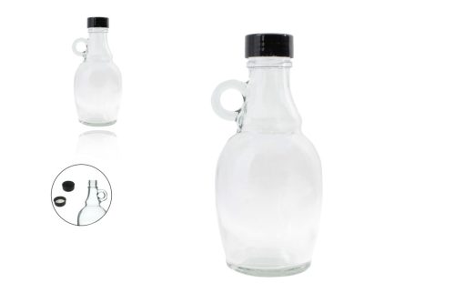 Üveg Gallone 500ml Műanyag Kupakos eng-570