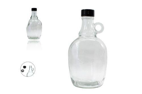 Üveg Gallone 1000ml Műanyag Kupakos eng-571