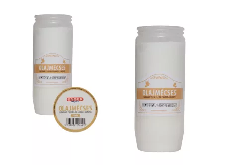 Olajmécses Fehér 180g 2.5 Napos Égési Idő (30/#_2970/rkl)