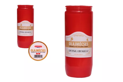 Olajmécses Piros 180g 2.5 Napos Égési Idő (30/#_2970/rkl)