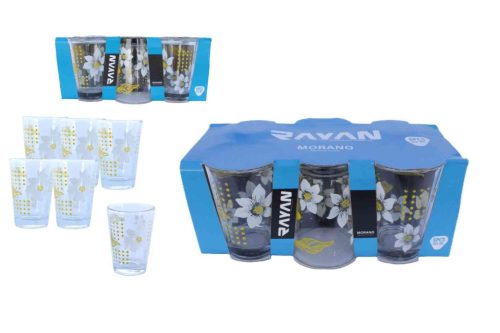 Becherglas Morano Dekorativ 6 Stück 150ml