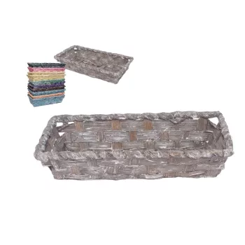 Bambusz Kosár 208-66 - 24*11*H5cm (10/gy_320/#)