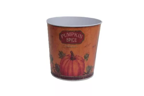 Bádog Kaspó Pumpkin 140-B-517 - D14*13.5H*D11cm (90/#)