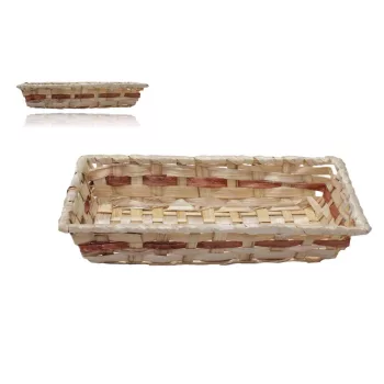 Bambusz Kosár Hosszú 8-2405 - 30*15*H5.5cm (10/gy_160/#)