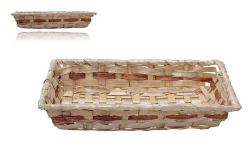 Bambusz Kosár Hosszú 8-2405 - 30*15*H5.5cm (10/gy_160/#)