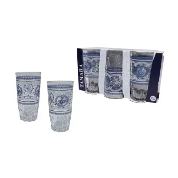 Pohár Üveg Tamara Üdítős 260ml 6 Darabos (8/#)