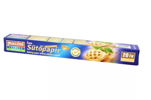 Sütőpapír Szilikonos 38*42/20ív (30/#_1200/rkl)