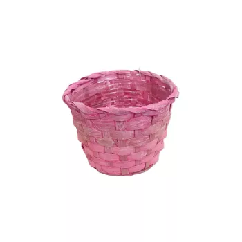   Bambusz Pohár Antikolt Pink 66-29-A/PI D13*H9,5cm (20/gy_180/#)