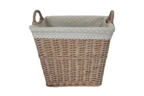 Vessző Szennyestartó Szögletes Textiles 38*28*33cm 68-SZT-50 (6/#)