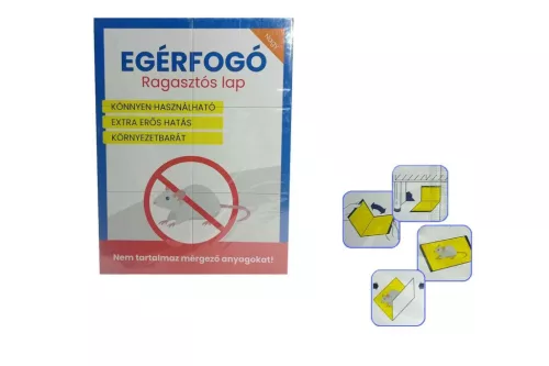 Egér- és Rovarfogó Ragasztós Lap Nagy 26*19,5cm (100/#)