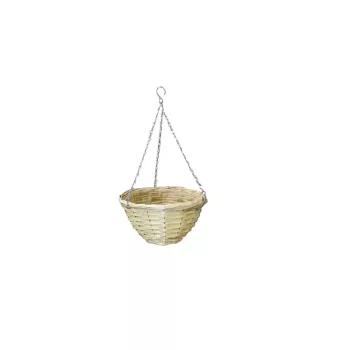 Függő Kaspó Bambusz Natúr 17-09/W - D30*H15cm (20/#)