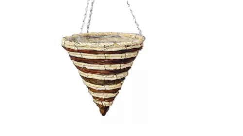 Függő Kaspó Kúp Kuk+Vessző 17-80 - D30*H35cm (20/#)