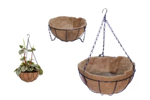 Függő Kaspó Kókuszháncs 17-Kókusz-01 - D30*H15cm (20/#)