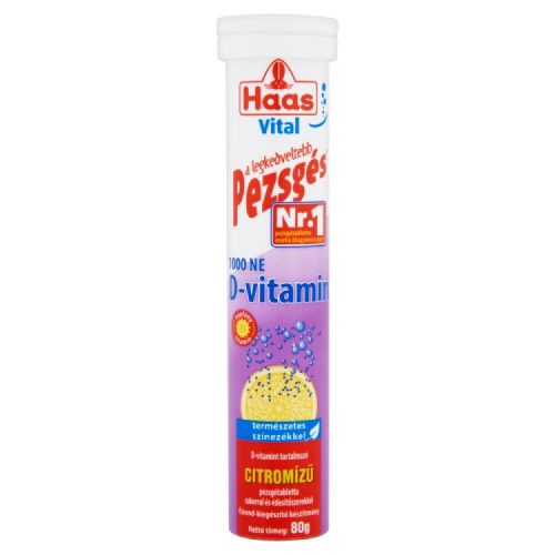 Haas Pezsgőtabl.D Vitamin 80G (e)