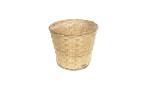Bambus Kaspó Natural 01-80/N - D22*H18cm