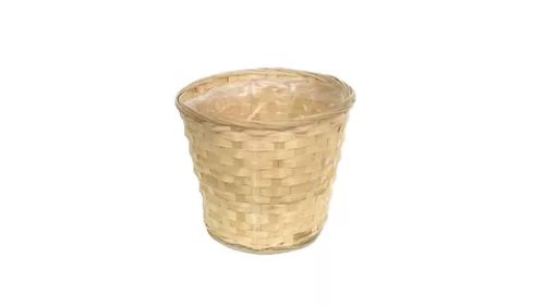 Bambus Kaspó Natural 01-80/N - D22*H18cm