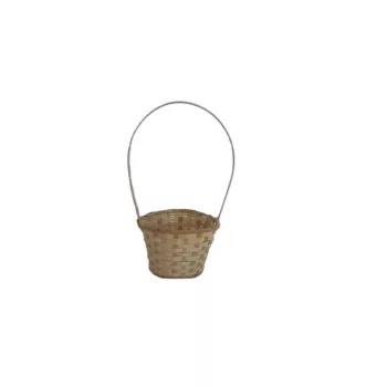 Bambusz Flor. Natúr 66-38/N - D13*H9,5/29cm (10/gy_150/#)