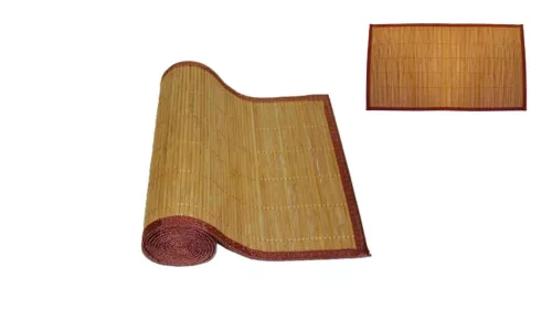 Asztaldísz Bamb.Barna Tégla 35-HOSSZÚ/107 - 180*30cm (24/#)
