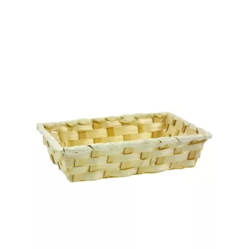 Coș din bambus Natural 3321 - 24*16*H6cm 10/120