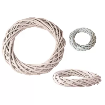 Koszorúalap 20cm Fehér A-20/W - D20*4cm (48/#)