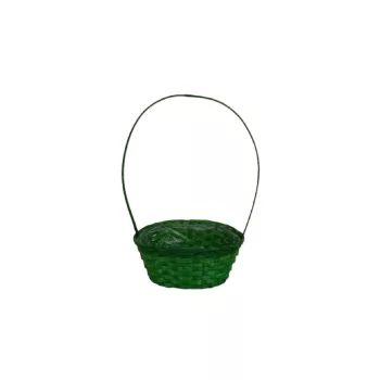 Bambus Florentin Oval Verde 66-2/VERDE - 30*22*H13/49cm