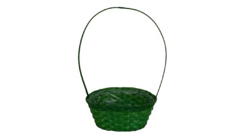 Bambus Florentin Oval Verde 66-2/VERDE - 30*22*H13/49cm