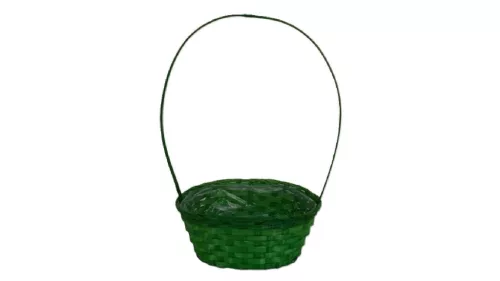 Bambus Florentin Oval Verde 66-2/VERDE - 30*22*H13/49cm