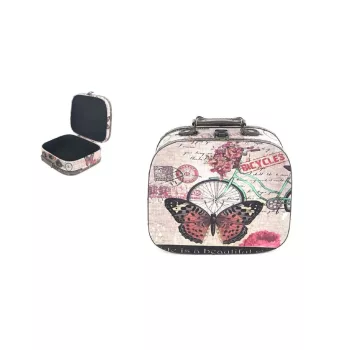   Doboz Sarkított Pillangós 11-S-29/M - 28,5*25,5*H10,5cm (6/#)