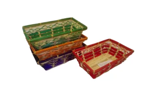 Cos din bambus Brick King Mix 8-164 - 26*16*H8cm