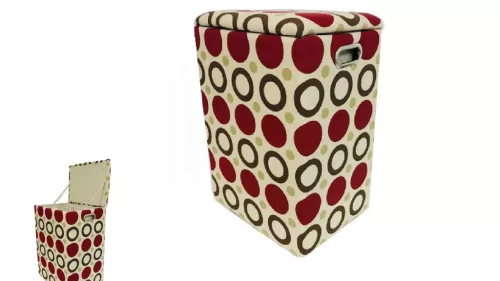 Suport de rufe pe picioare Red Dotted 55-SZÁ-03/S - 42*32*H60cm