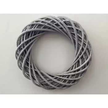 Koszorúalap 25cm Szürke A-25/GREY - D25*5cm (22/#)
