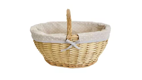 Bevásárló Kosár Natúr 68-101/M - 46*33*H24/35cm (4/#)