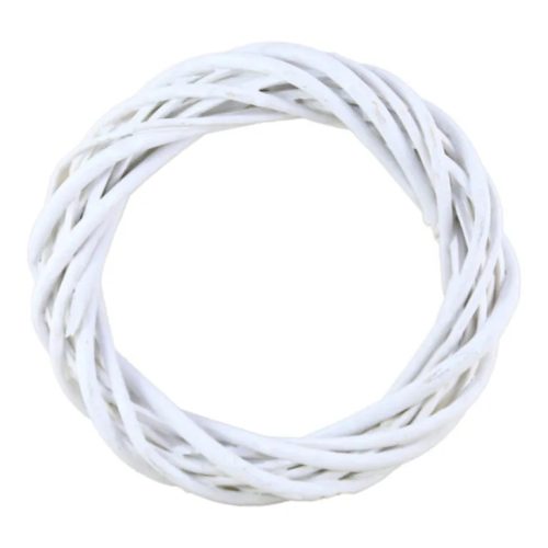 Kranzbasis 15 cm Weiß A-15/B - T15*3 cm