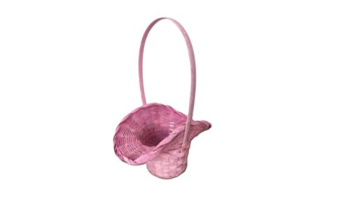 Bambusz Flor. Antikolt Pink 66-54-A/PINK - 22*17*H13/30cm