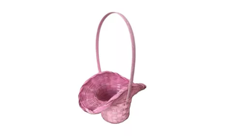 Bambusz Flor. Antikolt Pink 66-54-A/PINK - 22*17*H13/30cm (8/gy_72/#)