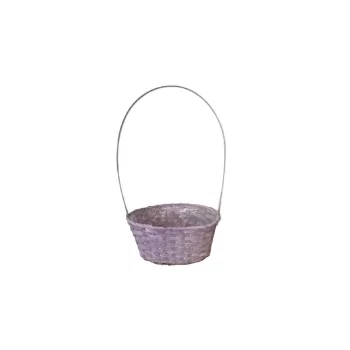   Flor de bambus. Oval Tricotat Mov 66-2-A/MOV - 30*22*H13/49cm