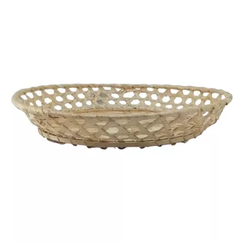 Cos Bambus Oval Natural 208-14 - 31*25*H5cm