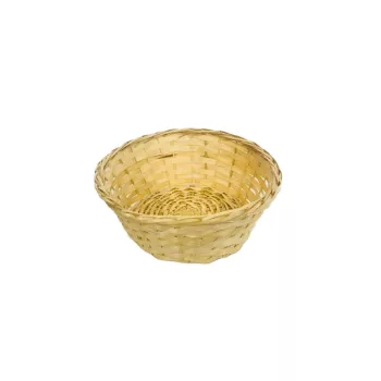 Cos din bambus Rotund Natural 208-82 - D22*H8cm