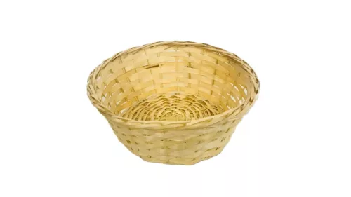 Cos din bambus Rotund Natural 208-82 - D22*H8cm