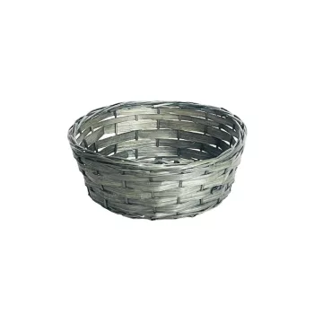 Coș de bambus Gri 208-89 - 13*15*H5.5cm