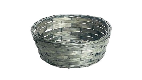 Bambusz Kosár Szürke 208-89 - 13*15*H5,5cm