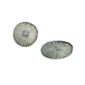 Cos Bambus Plat Gri 208-61 - D25*H2cm