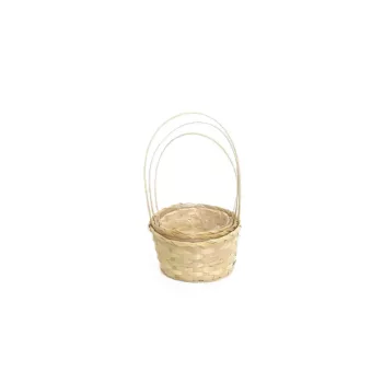   Flor de bambus. Rotund Natural S/3 66-44/NATURAL - D21*H10/36cm