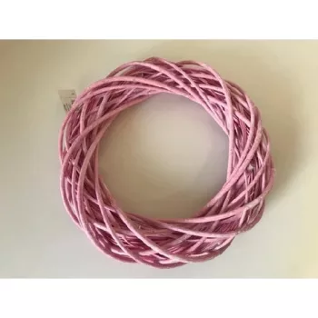 Koszorúalap 40cm Pink A-40/PINK - D40*8cm (10-16/#)