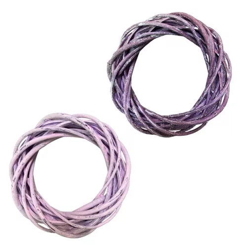 Koszorúalap 15cm Lila A-15/V - D15*3cm (170/#)