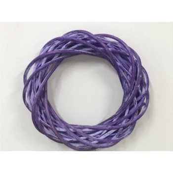 Koszorúalap 25cm Lila Antikolt A-25/V-A - D25*H5cm (24/#)