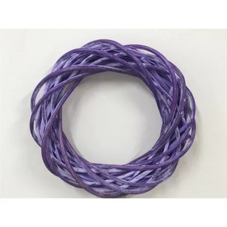 Koszorúalap 25cm Lila Antikolt A-25/V-A - D25*H5cm (24/#)
