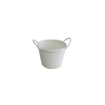 Pungă de hârtie cu urechi 9-11/ALB - D10,5*H9cm 10/180