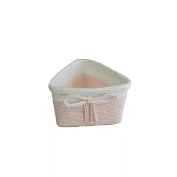Coș de hârtie 3 Unghi 9-83/ROZ - 13*13*13*H8cm 10/300