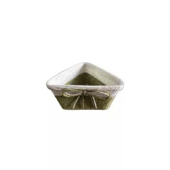 Coș de hârtie 3 Unghi 9-83/VERDE - 13*13*13*H8cm 10/300